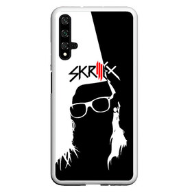 Чехол для Honor 20 с принтом Skrillex в Новосибирске, Силикон | Область печати: задняя сторона чехла, без боковых панелей | john | moore | skrilex | skrillex | sonny | twipz | бростеп | джон | диджей | композитор | музыкант | мур | продюсер | скрайлекс | скрайллекс | скрилекс | скриллекс | сонни | хаус | электро