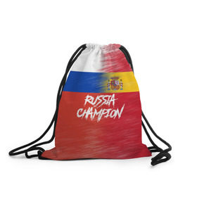 Рюкзак-мешок 3D с принтом Россия Испания в Новосибирске, 100% полиэстер | плотность ткани — 200 г/м2, размер — 35 х 45 см; лямки — толстые шнурки, застежка на шнуровке, без карманов и подкладки | cup | fifa | russia | world | фифа | чемпионат мира