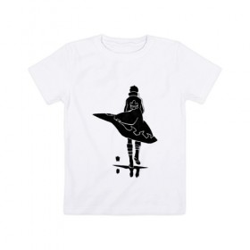Детская футболка хлопок с принтом Дырокоп Симон в Новосибирске, 100% хлопок | круглый вырез горловины, полуприлегающий силуэт, длина до линии бедер | gurren lagann | аниме | гуррен лаганн | симон