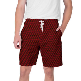 Мужские шорты 3D с принтом Красный дракон в Новосибирске,  полиэстер 100% | прямой крой, два кармана без застежек по бокам. Мягкая трикотажная резинка на поясе, внутри которой широкие завязки. Длина чуть выше колен | смапавпав