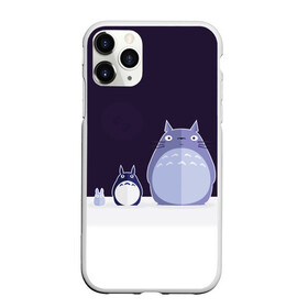 Чехол для iPhone 11 Pro матовый с принтом Мой сосед Тоторо в Новосибирске, Силикон |  | totoro | хаяо миядзаки