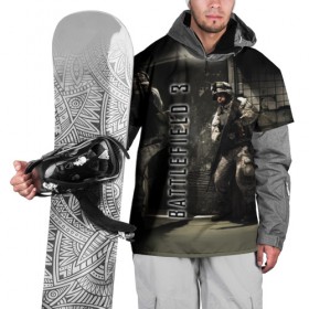 Накидка на куртку 3D с принтом BATTLEFIELD 3 в Новосибирске, 100% полиэстер |  | battlefield | война | игры | оружия | поле битвы | солдат | спецназ | стратегия | тактика | танки | шутер