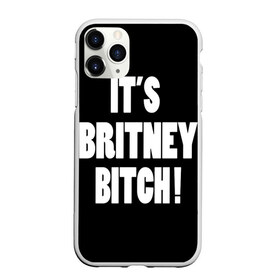 Чехол для iPhone 11 Pro матовый с принтом Its Britney Bitch в Новосибирске, Силикон |  | baby one more time | britney spears | oops | бритни спирс