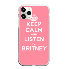 Чехол для iPhone 11 Pro матовый с принтом Keep Calm в Новосибирске, Силикон |  | baby one more time | britney spears | oops | бритни спирс