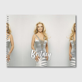Альбом для рисования с принтом Britney _ в Новосибирске, 100% бумага
 | матовая бумага, плотность 200 мг. | Тематика изображения на принте: baby one more time | britney spears | oops | бритни спирс