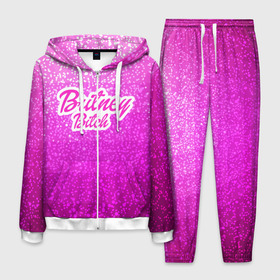 Мужской костюм 3D с принтом Britney Bitch _pink в Новосибирске, 100% полиэстер | Манжеты и пояс оформлены тканевой резинкой, двухслойный капюшон со шнурком для регулировки, карманы спереди | baby one more time | britney spears | oops | бритни спирс