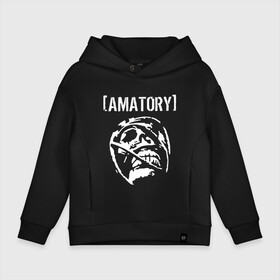 Детское худи Oversize хлопок с принтом Amatory в Новосибирске, френч-терри — 70% хлопок, 30% полиэстер. Мягкий теплый начес внутри —100% хлопок | боковые карманы, эластичные манжеты и нижняя кромка, капюшон на магнитной кнопке | amatory | choo joy | denver | fatsound brothers | helldimm | il | immaterialist | noises | rock djs mafia | stardown | stewart | the wheels of sorrow | аматори | аматорий | амотор | правда