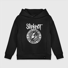 Детское худи Oversize хлопок с принтом Slipknot в Новосибирске, френч-терри — 70% хлопок, 30% полиэстер. Мягкий теплый начес внутри —100% хлопок | боковые карманы, эластичные манжеты и нижняя кромка, капюшон на магнитной кнопке | slipknot | альтернативный | грув | джей вайнберг | кользящий узел | крис фен | крэйг джонс | метал | мик томсон | музыка | ню | петля | рок | сид уилсон | слайпкнот | слипкнот | слипнот | удавка