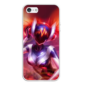 Чехол для iPhone 5/5S матовый с принтом DJ Sona League of Legends в Новосибирске, Силикон | Область печати: задняя сторона чехла, без боковых панелей | Тематика изображения на принте: lol | moba | riot games | воин | лига легенд | маг | поддержка | стратегия | стрелок | танк | чемпион