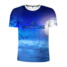 Мужская футболка 3D спортивная с принтом WARFRAME в Новосибирске, 100% полиэстер с улучшенными характеристиками | приталенный силуэт, круглая горловина, широкие плечи, сужается к линии бедра | 2019 | fortuna | stalker | warframe | варфрейм | сталкер | тэнно