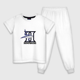 Детская пижама хлопок с принтом American Vandal - Humpbacks в Новосибирске, 100% хлопок |  брюки и футболка прямого кроя, без карманов, на брюках мягкая резинка на поясе и по низу штанин
 | Тематика изображения на принте: 