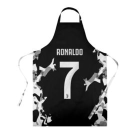 Фартук 3D с принтом RONALDO JUVE SPORT в Новосибирске, 100% полиэстер | общий размер — 65 х 85 см, ширина нагрудника — 26 см, горловина — 53 см, длина завязок — 54 см, общий обхват в поясе — 173 см. Принт на завязках и на горловине наносится с двух сторон, на основной части фартука — только с внешней стороны | cr7 | fc | football | ronaldo | sport | криштиану роналду | роналдо | фк | форма | футбольный клуб | ювентус