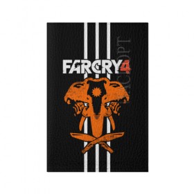 Обложка для паспорта матовая кожа с принтом Far Cry 4 в Новосибирске, натуральная матовая кожа | размер 19,3 х 13,7 см; прозрачные пластиковые крепления | Тематика изображения на принте: action | far cry 4 | армия | гималаи | гирокоптер | мин | мир | открытый | франшиза | ховеркрафт | шутер