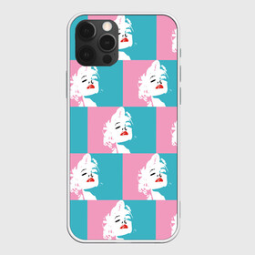 Чехол для iPhone 12 Pro с принтом Marilyn Monroe в Новосибирске, силикон | область печати: задняя сторона чехла, без боковых панелей | marilyn monroe | pop art | мэрилин монро | поп арт