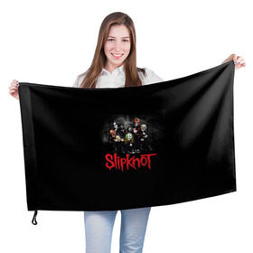 Флаг 3D с принтом Slipknot в Новосибирске, 100% полиэстер | плотность ткани — 95 г/м2, размер — 67 х 109 см. Принт наносится с одной стороны | slipknot | грув | джей вайнберг | кори тейлор | крис фен | крэйг джонс | метал | мик томсон | музыка | ню | петля | рок | сид уилсон | скользящий узел | слайпкнот | слипкнот | слипнот | удавка