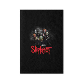 Обложка для паспорта матовая кожа с принтом Slipknot в Новосибирске, натуральная матовая кожа | размер 19,3 х 13,7 см; прозрачные пластиковые крепления | Тематика изображения на принте: slipknot | грув | джей вайнберг | кори тейлор | крис фен | крэйг джонс | метал | мик томсон | музыка | ню | петля | рок | сид уилсон | скользящий узел | слайпкнот | слипкнот | слипнот | удавка