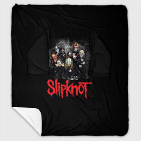 Плед с рукавами с принтом Slipknot в Новосибирске, 100% полиэстер | Закругленные углы, все края обработаны. Ткань не мнется и не растягивается. Размер 170*145 | Тематика изображения на принте: slipknot | грув | джей вайнберг | кори тейлор | крис фен | крэйг джонс | метал | мик томсон | музыка | ню | петля | рок | сид уилсон | скользящий узел | слайпкнот | слипкнот | слипнот | удавка