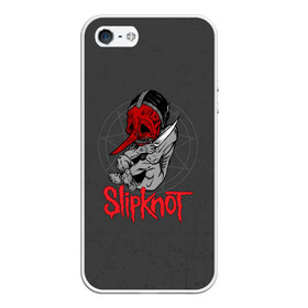 Чехол для iPhone 5/5S матовый с принтом Slipknot в Новосибирске, Силикон | Область печати: задняя сторона чехла, без боковых панелей | slipknot | грув | джей вайнберг | кори тейлор | крис фен | крэйг джонс | метал | мик томсон | музыка | ню | петля | рок | сид уилсон | скользящий узел | слайпкнот | слипкнот | слипнот | удавка