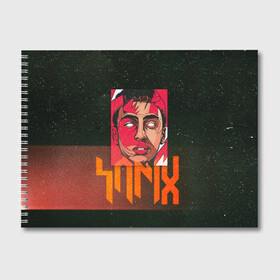 Альбом для рисования с принтом Яникс в Новосибирске, 100% бумага
 | матовая бумага, плотность 200 мг. | 