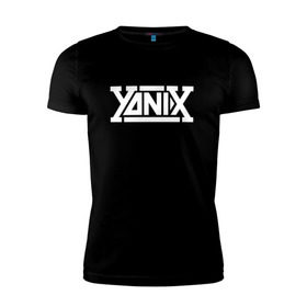 Мужская футболка премиум с принтом Yanix в Новосибирске, 92% хлопок, 8% лайкра | приталенный силуэт, круглый вырез ворота, длина до линии бедра, короткий рукав | yanix | яникс