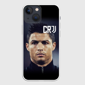 Чехол для iPhone 13 mini с принтом RONALDO JUVE SPORT в Новосибирске,  |  | cr7 | fc | клуб | криштиану роналду | роналдо | фк | форма | ювентус