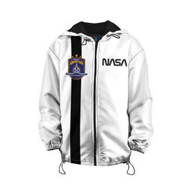 Детская куртка 3D с принтом NASA в Новосибирске, 100% полиэстер | застежка — молния, подол и капюшон оформлены резинкой с фиксаторами, по бокам — два кармана без застежек, один потайной карман на груди, плотность верхнего слоя — 90 г/м2; плотность флисового подклада — 260 г/м2 | Тематика изображения на принте: shuttle | space | аполлон | галактика | джемини | космонав | космос | наса | скайлэб | сша | шаттл nasa