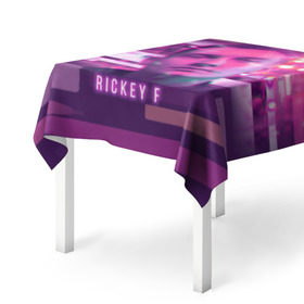Скатерть 3D с принтом Rickey F Digital в Новосибирске, 100% полиэстер (ткань не мнется и не растягивается) | Размер: 150*150 см | rickey f | рики ф | рики эф