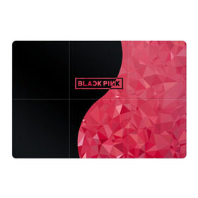 Магнитный плакат 3Х2 с принтом BLACKPINK в Новосибирске, Полимерный материал с магнитным слоем | 6 деталей размером 9*9 см | Тематика изображения на принте: black  pink | blackpink | jennie | jisoo | k pop | lalisa | группа | инь янь | к поп | корейская группа | розовый | черный