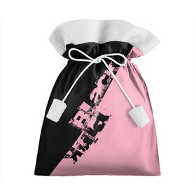 Подарочный 3D мешок с принтом BlackPink k-pop в Новосибирске, 100% полиэстер | Размер: 29*39 см | black  pink | blackpink | jennie | jisoo | k pop | lalisa | группа | к поп | корейская группа | розовый | черный