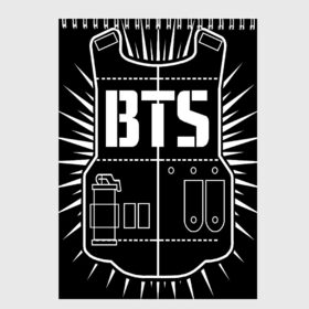 Скетчбук с принтом BTS ARMY в Новосибирске, 100% бумага
 | 48 листов, плотность листов — 100 г/м2, плотность картонной обложки — 250 г/м2. Листы скреплены сверху удобной пружинной спиралью | bts | j hope | jimin | jin | jungkook | k pop | rap monster | rapmon | suga | v | бтс | группа | корея