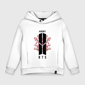 Детское худи Oversize хлопок с принтом BTS ARMY в Новосибирске, френч-терри — 70% хлопок, 30% полиэстер. Мягкий теплый начес внутри —100% хлопок | боковые карманы, эластичные манжеты и нижняя кромка, капюшон на магнитной кнопке | bts | bts army | j hope | jimin | jin | jungkook | k pop | rap monster | rapmon | suga | v | бтс | группа | корея