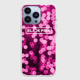 Чехол для iPhone 13 Pro с принтом BlackPink в Новосибирске,  |  | black  pink | blackpink | flowers | jennie | jisoo | k pop | lalisa | sakura | группа | к поп | корейская группа | растения | розовый | сакура | цветы | черный