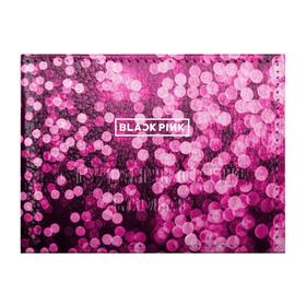 Обложка для студенческого билета с принтом BlackPink в Новосибирске, натуральная кожа | Размер: 11*8 см; Печать на всей внешней стороне | Тематика изображения на принте: black  pink | blackpink | flowers | jennie | jisoo | k pop | lalisa | sakura | группа | к поп | корейская группа | растения | розовый | сакура | цветы | черный