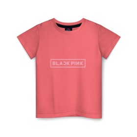 Детская футболка хлопок с принтом BlackPink 95 JISOO в Новосибирске, 100% хлопок | круглый вырез горловины, полуприлегающий силуэт, длина до линии бедер | 97 jisoo | black  pink | blackpink | jennie | jisoo | k pop | lalisa | группа | к поп | корейская группа | розовый | черный