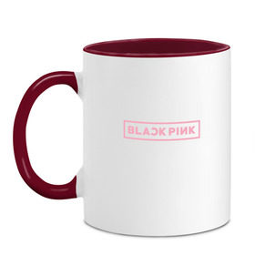 Кружка двухцветная с принтом BlackPink 95 JISOO в Новосибирске, керамика | объем — 330 мл, диаметр — 80 мм. Цветная ручка и кайма сверху, в некоторых цветах — вся внутренняя часть | 97 jisoo | black  pink | blackpink | jennie | jisoo | k pop | lalisa | группа | к поп | корейская группа | розовый | черный