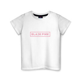 Детская футболка хлопок с принтом BlackPink 96 JENNIE в Новосибирске, 100% хлопок | круглый вырез горловины, полуприлегающий силуэт, длина до линии бедер | 96 jennie | black  pink | blackpink | jennie | jisoo | k pop | lalisa | группа | к поп | корейская группа | розовый | черный