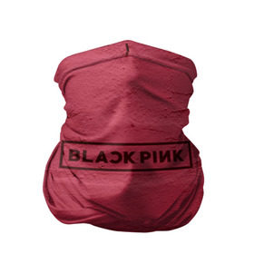Бандана-труба 3D с принтом BlackPink wall в Новосибирске, 100% полиэстер, ткань с особыми свойствами — Activecool | плотность 150‒180 г/м2; хорошо тянется, но сохраняет форму | black  pink | blackpink | jennie | jisoo | k pop | lalisa | группа | к поп | корейская группа | розовый | черный