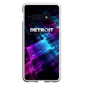 Чехол для Samsung S10E с принтом Detroit Become Human в Новосибирске, Силикон | Область печати: задняя сторона чехла, без боковых панелей | connor | cyberlife | detroit become human | deviant | kara | markus | ps4 | rk800 |  detroit: become human | детроит | детроит: стать человеком | игры | кара | коннор | конор | кэра | маркус | пиратs | эксклюзив