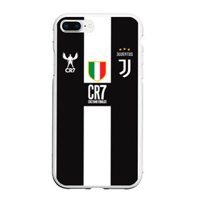 Чехол для iPhone 7Plus/8 Plus матовый с принтом Ronaldo Juventus CR7 в Новосибирске, Силикон | Область печати: задняя сторона чехла, без боковых панелей | cr7 | cristiano | juventus | ronaldo | криштиано | криштиану | роналдо | роналду | форма | футбольная | юва | ювентус