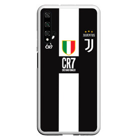 Чехол для Honor 20 с принтом Ronaldo Juventus CR7 в Новосибирске, Силикон | Область печати: задняя сторона чехла, без боковых панелей | cr7 | cristiano | juventus | ronaldo | криштиано | криштиану | роналдо | роналду | форма | футбольная | юва | ювентус