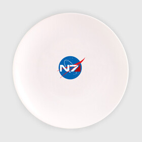 Тарелка с принтом NASA N7 MASS EFFECT в Новосибирске, фарфор | диаметр - 210 мм
диаметр для нанесения принта - 120 мм | Тематика изображения на принте: logo | n7 | nasa | space | логотип | масс эффект | н7 | наса