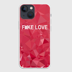 Чехол для iPhone 13 mini с принтом BTS FAKE LOVE в Новосибирске,  |  | bts | bts army | j hope | jimin | jin | jungkook | k pop | rap monster | rapmon | suga | v | бтс | группа | корея