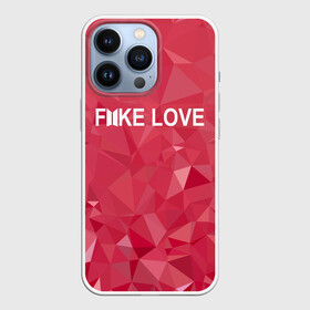 Чехол для iPhone 13 Pro с принтом BTS FAKE LOVE в Новосибирске,  |  | Тематика изображения на принте: bts | bts army | j hope | jimin | jin | jungkook | k pop | rap monster | rapmon | suga | v | бтс | группа | корея