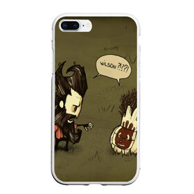 Чехол для iPhone 7Plus/8 Plus матовый с принтом Dont starve в Новосибирске, Силикон | Область печати: задняя сторона чехла, без боковых панелей | 