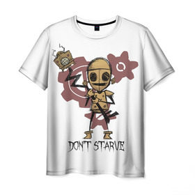 Мужская футболка 3D с принтом Don`t starve в Новосибирске, 100% полиэфир | прямой крой, круглый вырез горловины, длина до линии бедер | 
