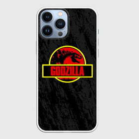 Чехол для iPhone 13 Pro Max с принтом JURASSIC GODZILLA | ГОДЗИЛЛА в Новосибирске,  |  | comic con | godzilla | gojira | logo | годзилла | знаки | иероглифы | лого | монстр | фильм | чудовище