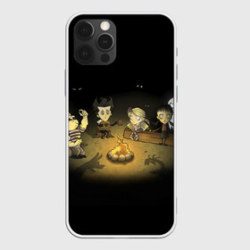 Чехол для iPhone 12 Pro с принтом Don’t Starve в Новосибирске, силикон | область печати: задняя сторона чехла, без боковых панелей | adventure | don’t | game | magic | science | starve | survival | together | willow | wilson | аристократ | венди | вместе | вольфганг | выживание | голодай | не | уиллоу | уилсон | учёный