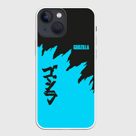 Чехол для iPhone 13 mini с принтом GODZILLA | ГОДЗИЛЛА в Новосибирске,  |  | comic con | godzilla | gojira | logo | годзилла | знаки | иероглифы | лого | монстр | фильм | чудовище