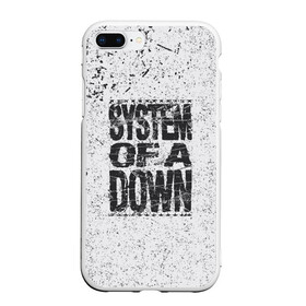 Чехол для iPhone 7Plus/8 Plus матовый с принтом System of a Down в Новосибирске, Силикон | Область печати: задняя сторона чехла, без боковых панелей | soad | soil | system of a down | группа | дав | дарон малакян | джон долмаян | метал | ню | оф | рок | серж танкян | систем | соад | сод | соэд | шаво одаджян | э доун