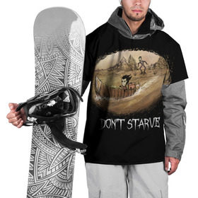 Накидка на куртку 3D с принтом Don`t starve в Новосибирске, 100% полиэстер |  | Тематика изображения на принте: 